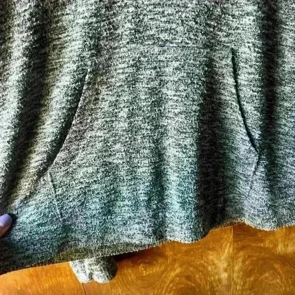 Juicy Couture Marled Cutout Hoodie Blue/Lavender - S - Picture 5 of 6